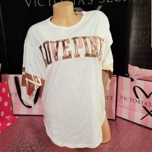 Pink VS BLINGY SHIRT